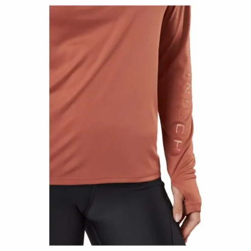 Active Logo Long Sleeve Copper Brown