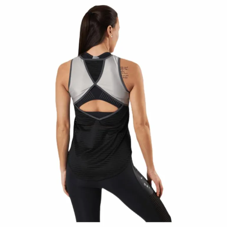 ADV Charge Shiny Singlet Grey