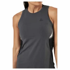 ADV Charge Shiny Singlet Grey