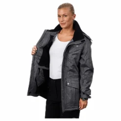 Apline Snow Jacket W Black