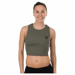 Astoria Laced Tank Green