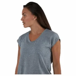 Billo Tee Lurex Stripes Grey