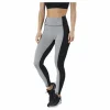 Borg High Waist Two-Tone Grey