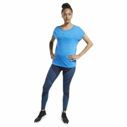 Burnout Tee Blue