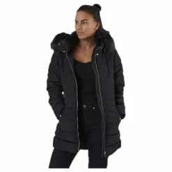 Camilla Quilted Coat Cc Otw Black