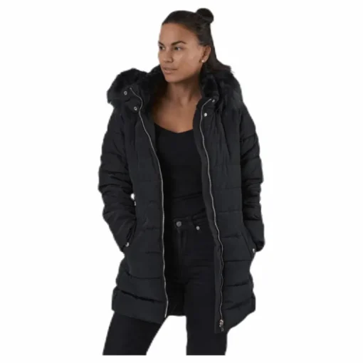 Camilla Quilted Coat Cc Otw Black