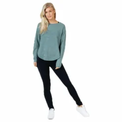 Caviar Long Sleeve Pullover Knit Chinois Green