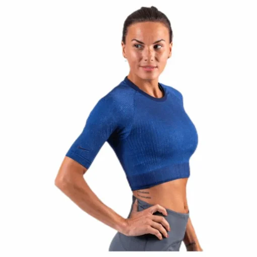 City Ready Knit Top Blue