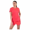 Core Essence SS Mesh Tee Pink