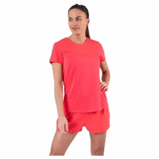 Core Essence SS Mesh Tee Pink