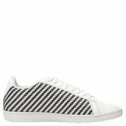 CourtsetT W Woven White/Black