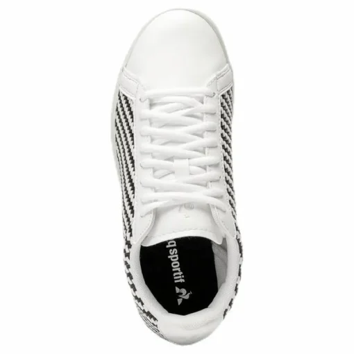 CourtsetT W Woven White/Black