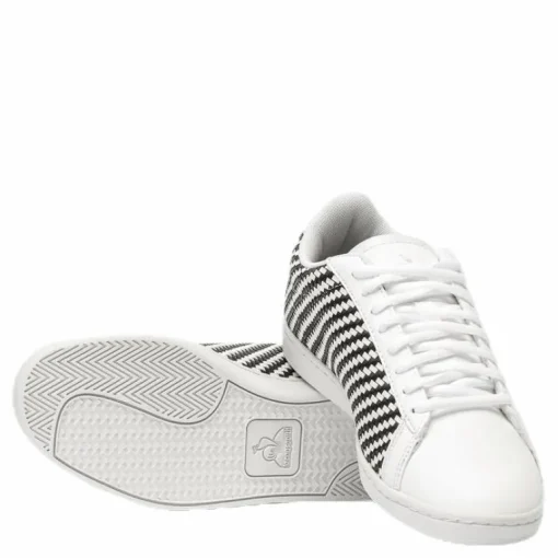 CourtsetT W Woven White/Black