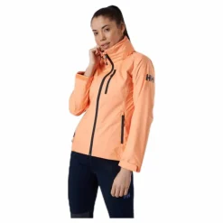 Crew Hooded Jacket Pink