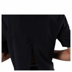 Cropped Short Sleeve T-Shirt Black