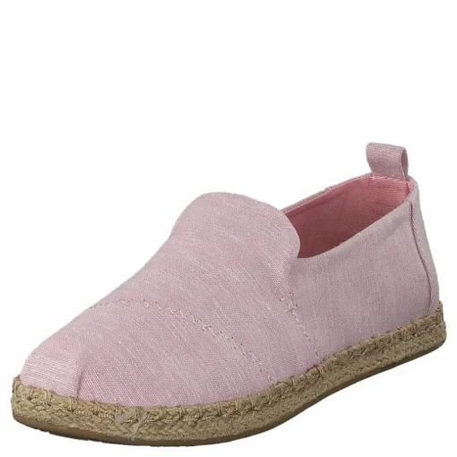 Deconstructed Alpargata Rope Blossom Slub Chambray