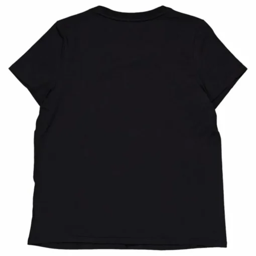 Dkny 89 Lg Crew Nk T Black/eggnog
