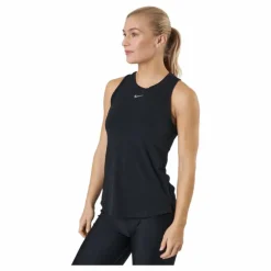 Dri-FIT One Luxe Women's Standard Fit Tank BLACK/REFLECTIVE SILV