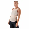 Ease Crossback Tank Beige