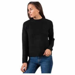 Ellen Ls O-Neck Knit Black