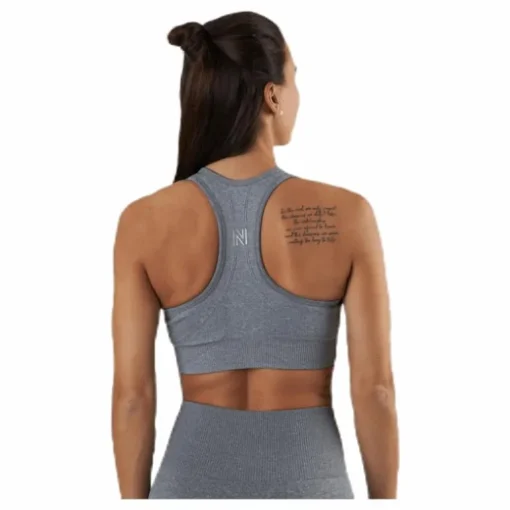 Erica Seamless Sports Bra Grey