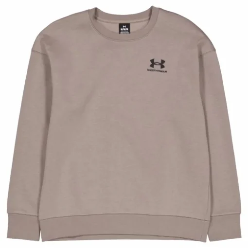 Essential Fleece Crew Brown