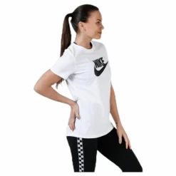 Essential Icon Futura Tee White/Black