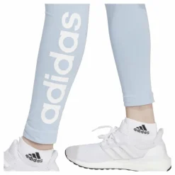 ESSENTIALS HIGH-WAISTED LOGO LEGGINGS Blue