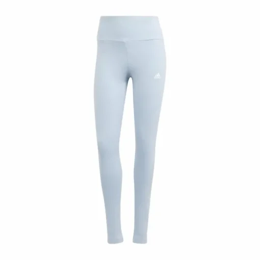 ESSENTIALS HIGH-WAISTED LOGO LEGGINGS Blue