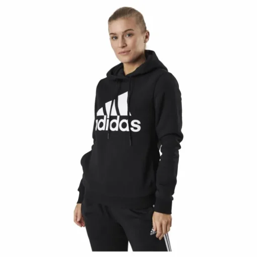Essentials Hoodie Black / White