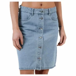Farrah Reg Dnm Skirt Blue