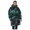 Faun Padded Parka W Multi-sap