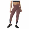 Flow Blocked Tights Purple
