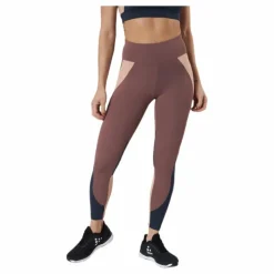 Flow Blocked Tights Purple
