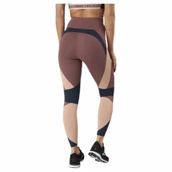 Flow Blocked Tights Purple
