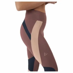 Flow Blocked Tights Purple