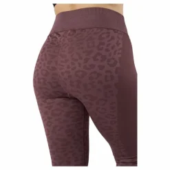 Formknit Seamless High Waist 7 Dusty Plum-leopard Print