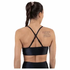 Gloss Bra Top Black