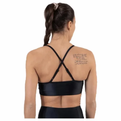 Gloss Bra Top Black