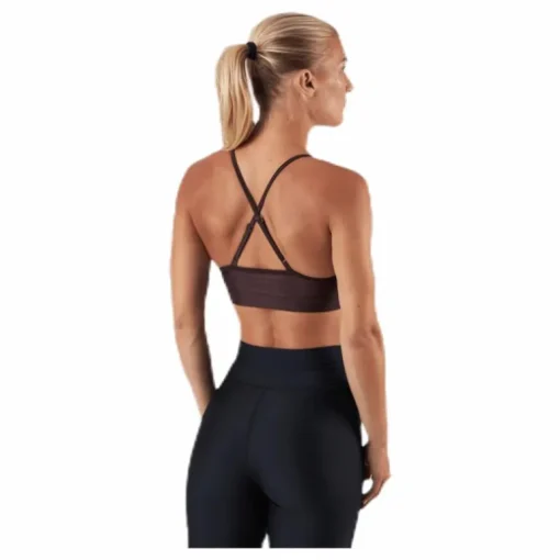 Gloss Bra Top Brown