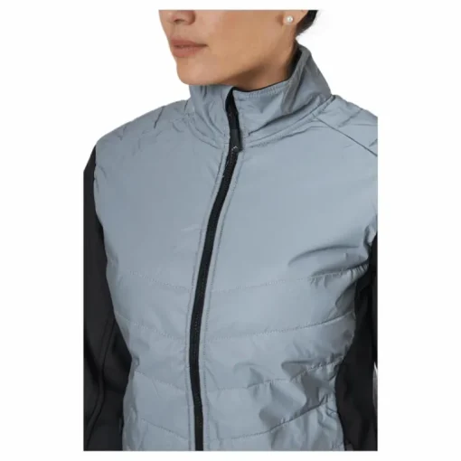 Glow Lady Jacket Reflective Silver