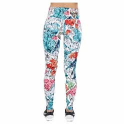 Gym Pro Power Tight Patterned/White