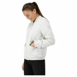 Hatty Reversible Bomber White
