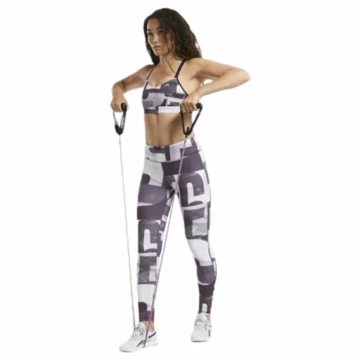 Hero Strappy Bra White/Black