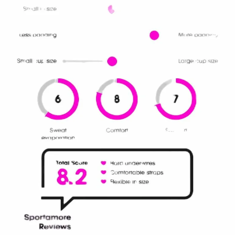 High Support Sports Bra F Black