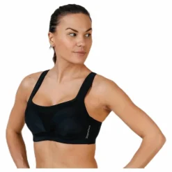 High Support Sports Bra G Black