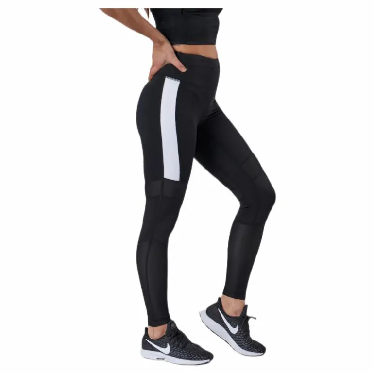High Waist Block Tight Black