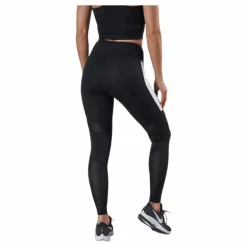 High Waist Block Tight Black