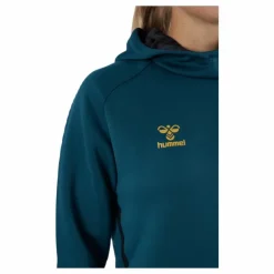 Hmlcima Xk Hoodie W Blue Coral