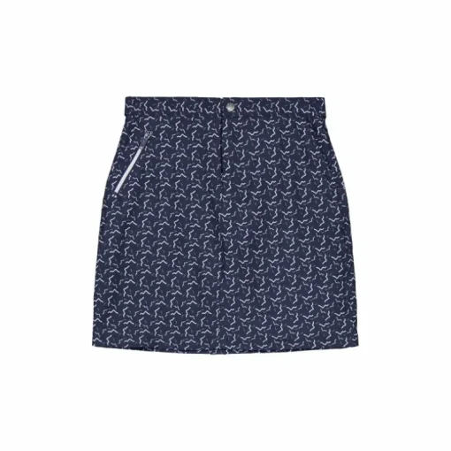 Hollie Reco Skort Dk Navy Print